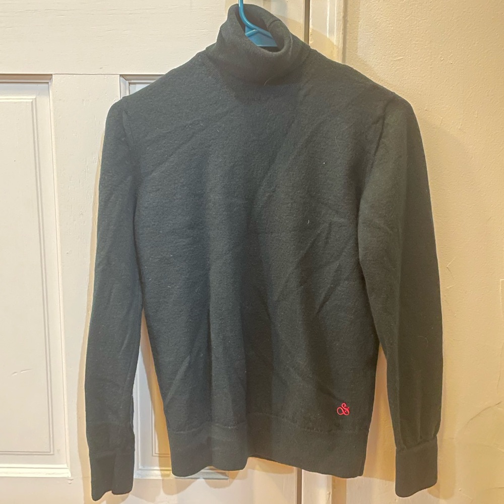 Scotch and Soda Turtleneck Sweater - Green, Size Small
